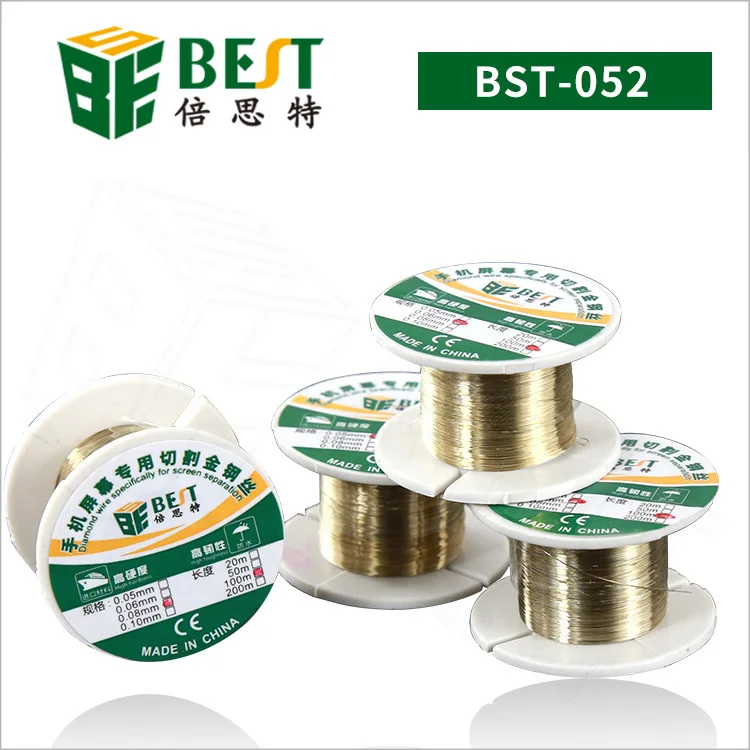 

Best gold wire mobile phone screen special cutting gold wire molybdenum wire separation metal wire 100 meters