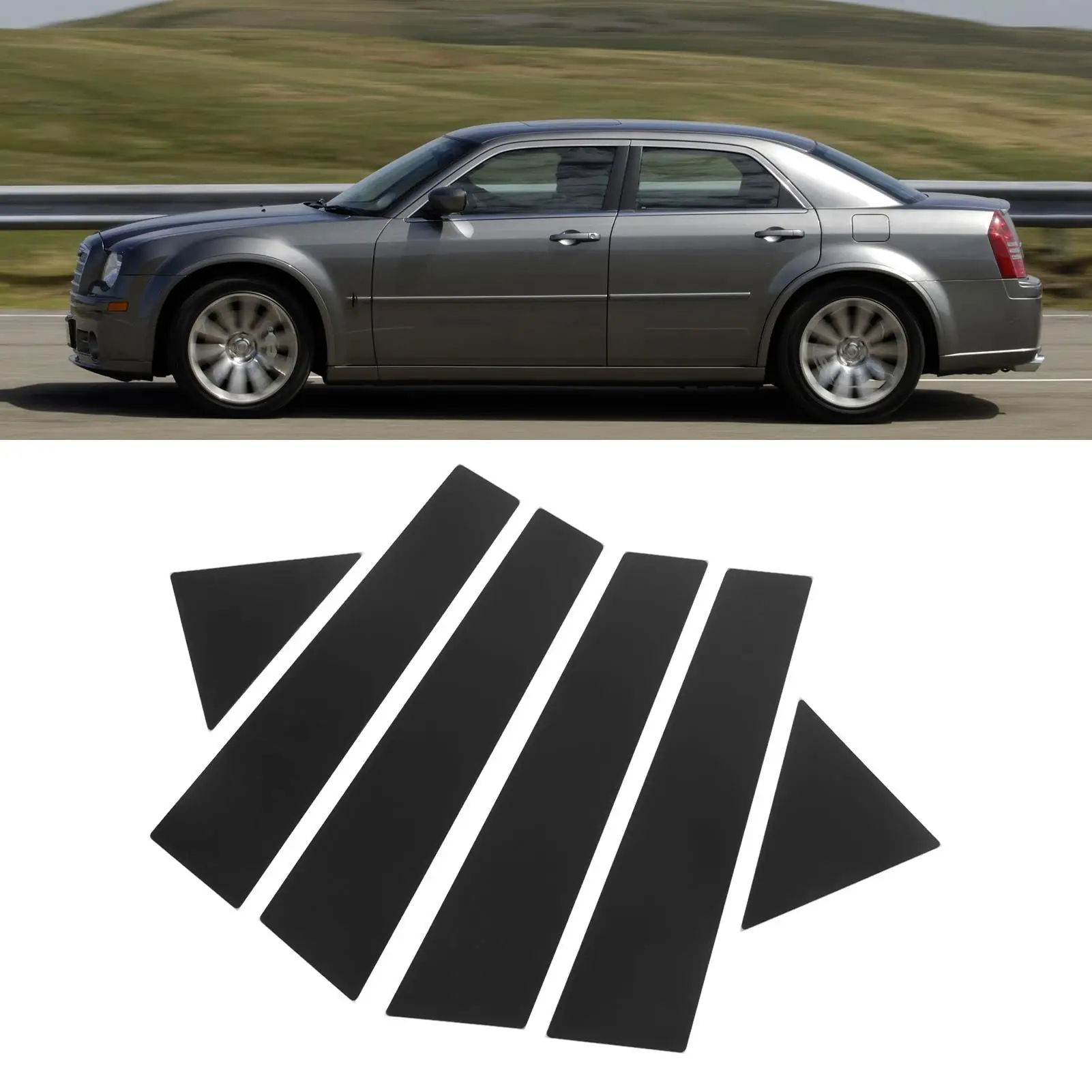 Накладка на дверную стойку окна предварительно вырезанная устойчивая к