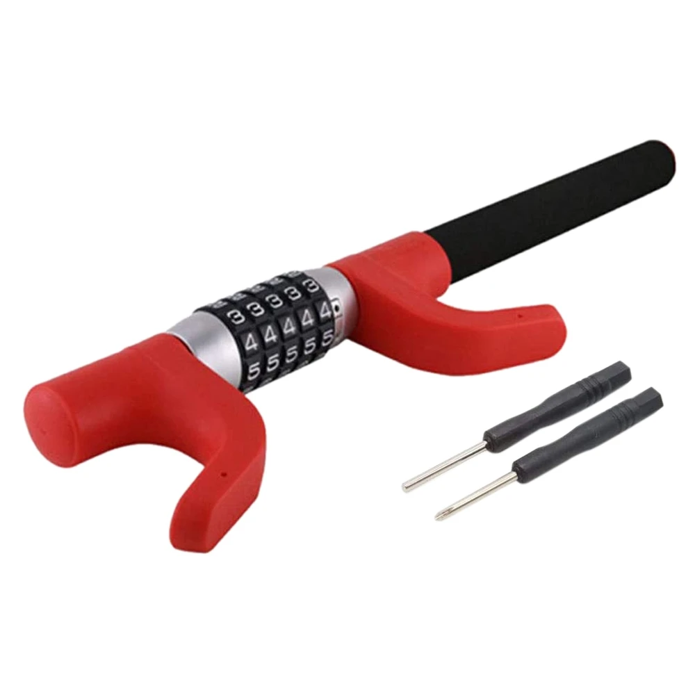 

Автомобильный Противоугонный замок на рулевое колесо, универсальный БЕСКЛЮЧЕВОЙ замок на рулевое колесо, Комбинированный Замок для всех транспортных средств, грузовиков, внедорожников