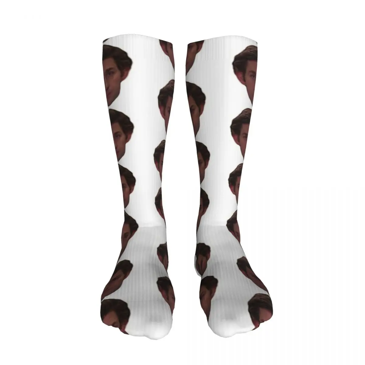 

Jim Halpert Looking At The Camera stockings Thickened thermal stockings Men's and women's stockings, For Unisex