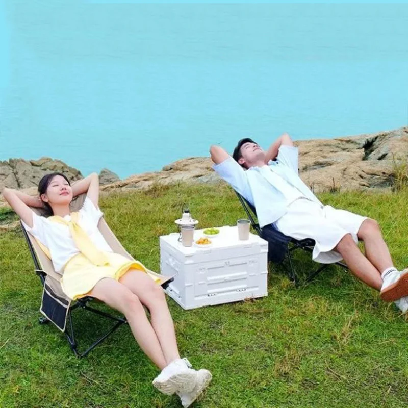 Складной стул для отдыха на природе портативный зарисовок рыбалки пляжа дома