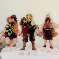 anime demon slayer cosplay tomioka giyuu acrylic stand model rengoku kyoujuroukimetsu no yaiba standing sign toy fans like gifts