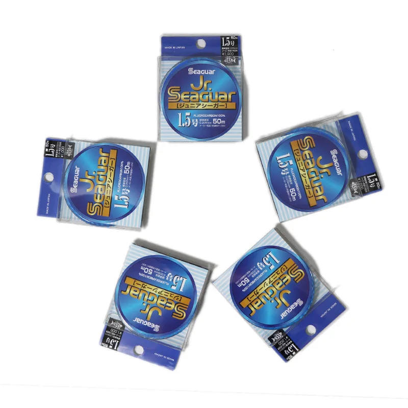 Дорожная леска из углеродного волокна Seaguar JR 50 м высокая мощность прочная