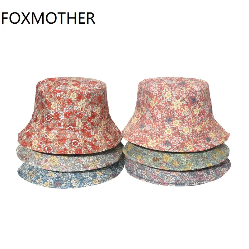 

Панама Женская весенне-летняя, с цветочным принтом