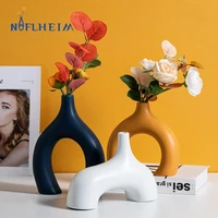 niflheim ceramic abstract alien vase modern decorative planter for flowers decoration home design luxury wedding centerpiece