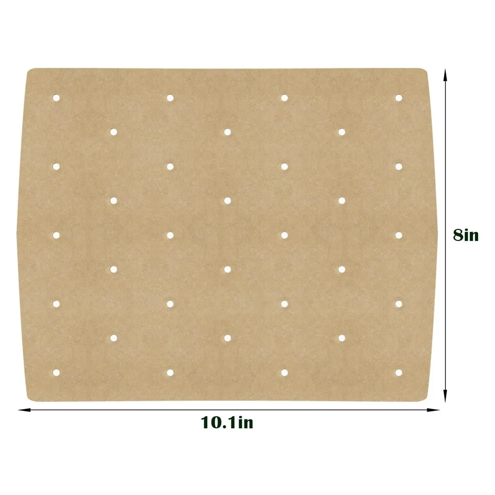 200 шт. бумажная фритюрница с отверстием для вентиляции пергаментные бумажные