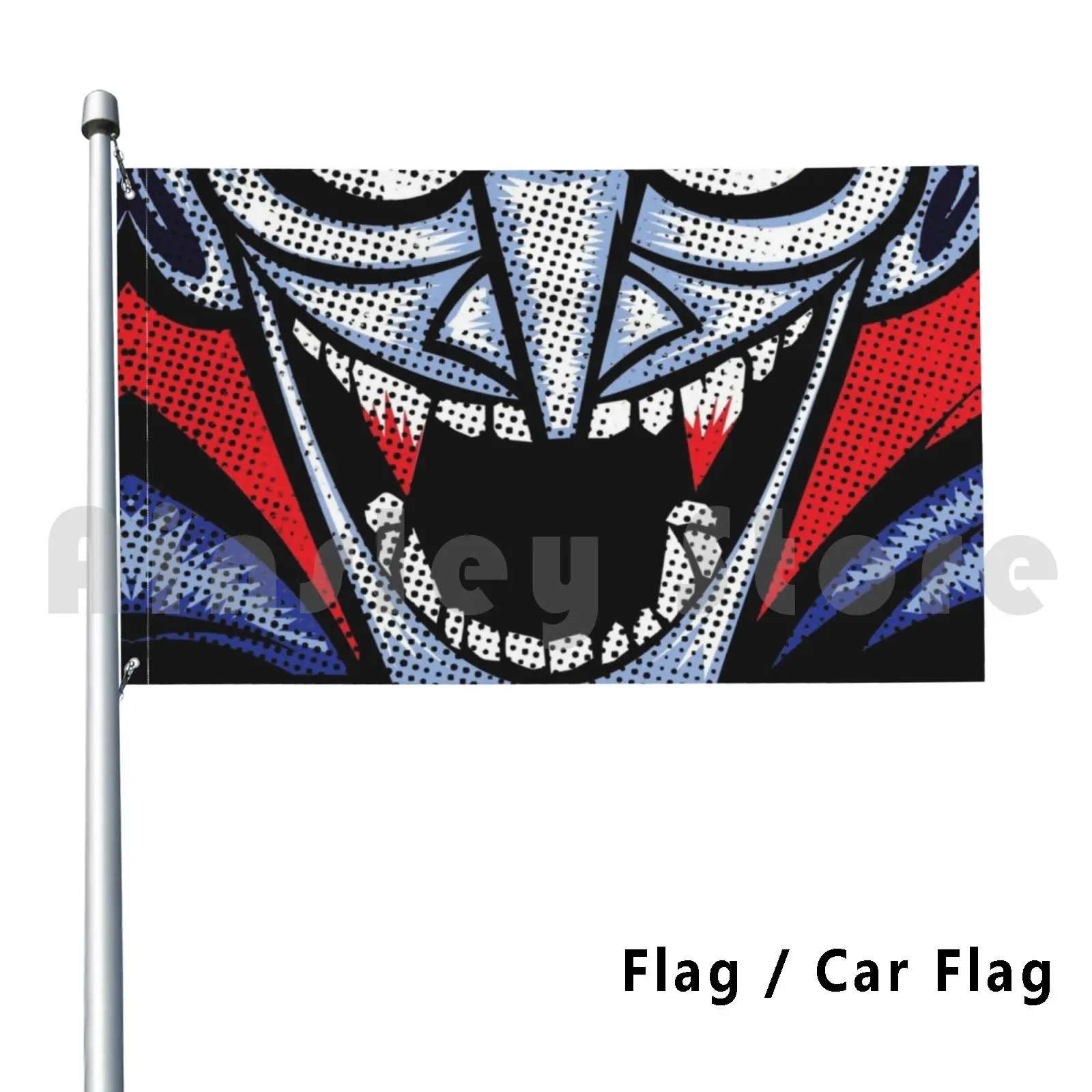 

Vampire Flag Car Flag Printing Custom Halloween Vampire Costume Haunted Mansion Scary Teeth Fangs Blood Suck Nosferatu