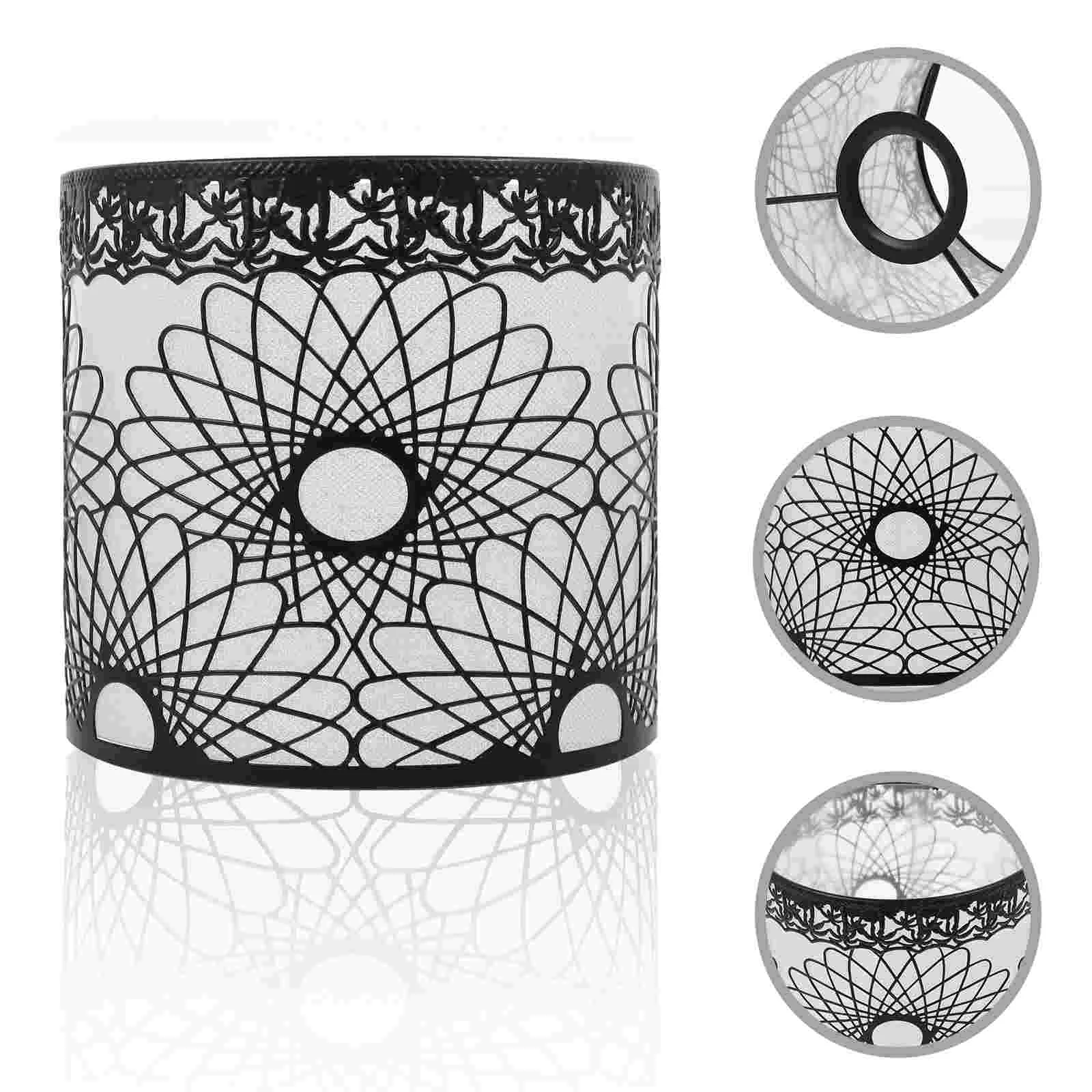 

Lamp Shade Shades Lampshade Cover Light Metal Table Floor Chandelier Drum Tree Shadow Decorative Wall Pendant Cage Desk Modern