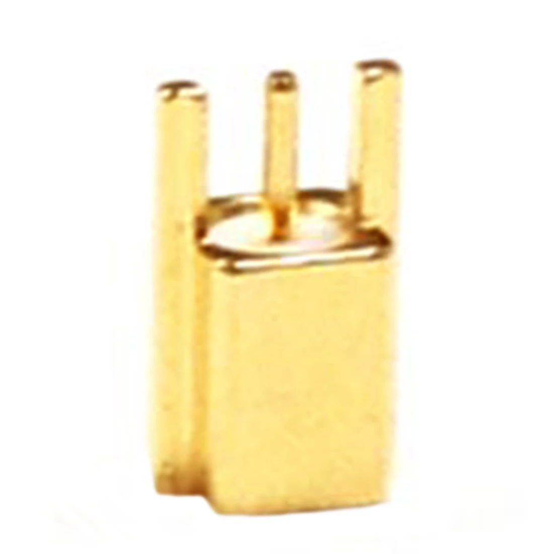 

1pc New MMCX Female Jack RF Coax Connector PCB Mount with Solder Post Straight Goldplated Wholesale