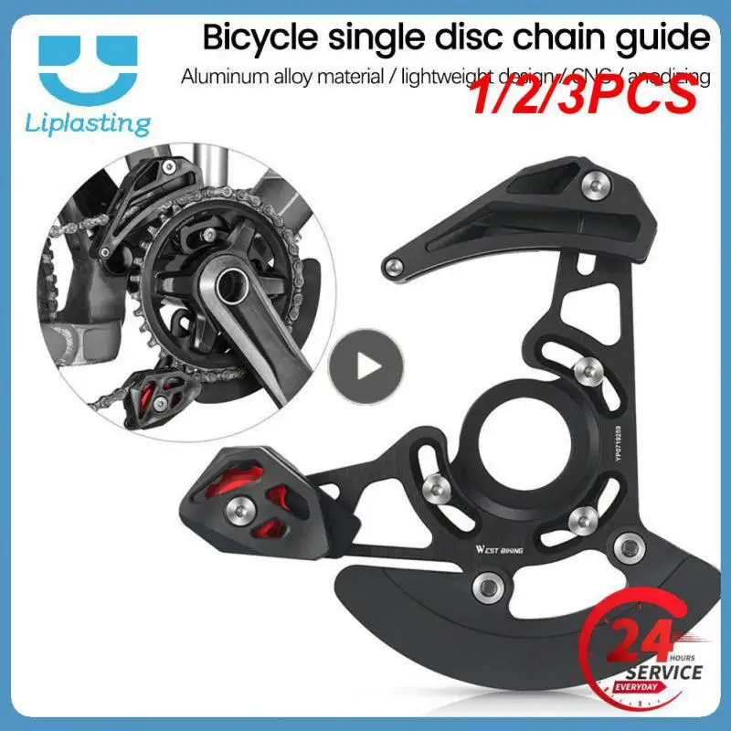 

1/2/3PCS MTB ISCG05 Chain Guide BB Mount 1x Mountain Bike Pulley Chain Guide DH Chainring Protector Bicycle Chain Stabilizer