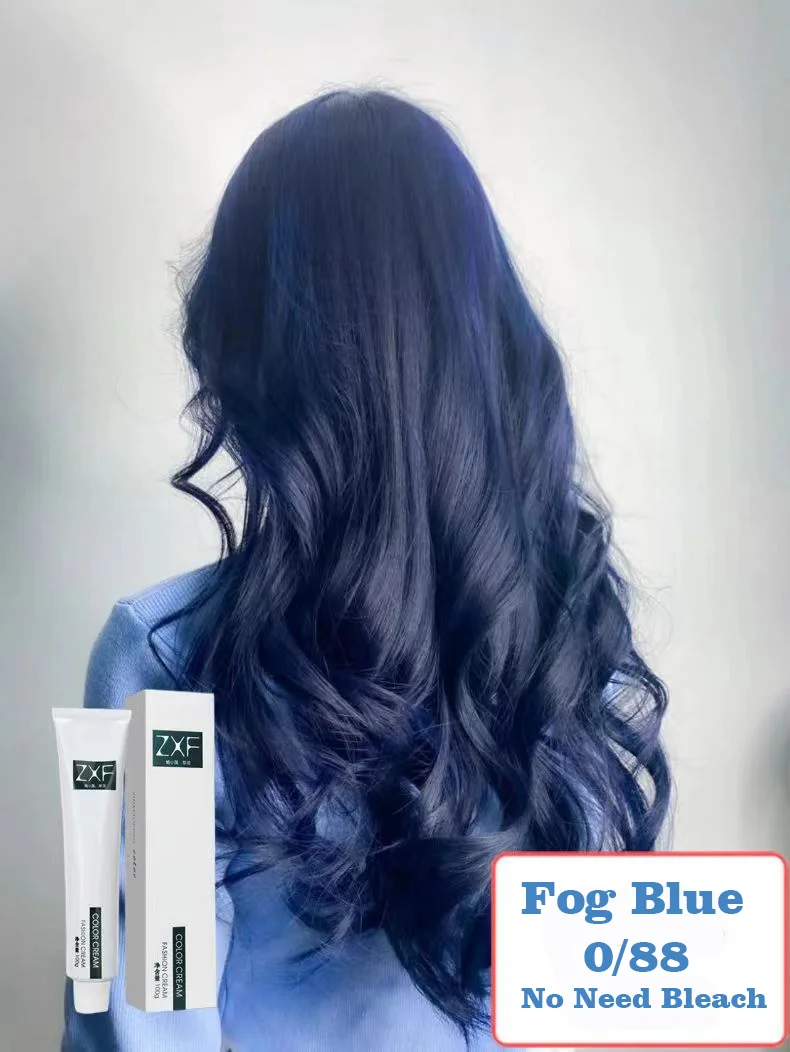S 100ml Long Lasting  Hair Dye Cream Permanent Hair Coloring Pigment Ammoniafree Blue Pink Hair Paints