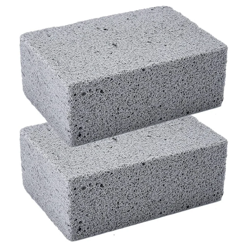 

2 шт., многоразовые кирпичи для чистки Гриля и барбекю