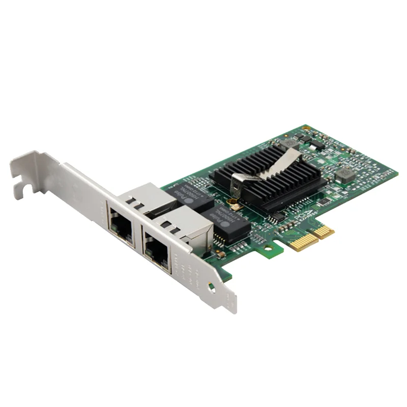 

Гигабитная сетевая карта с двумя портами PCI-E 82575EB E1G42ET/EF/E1G44ET, гигабитный серверный адаптер для компьютера