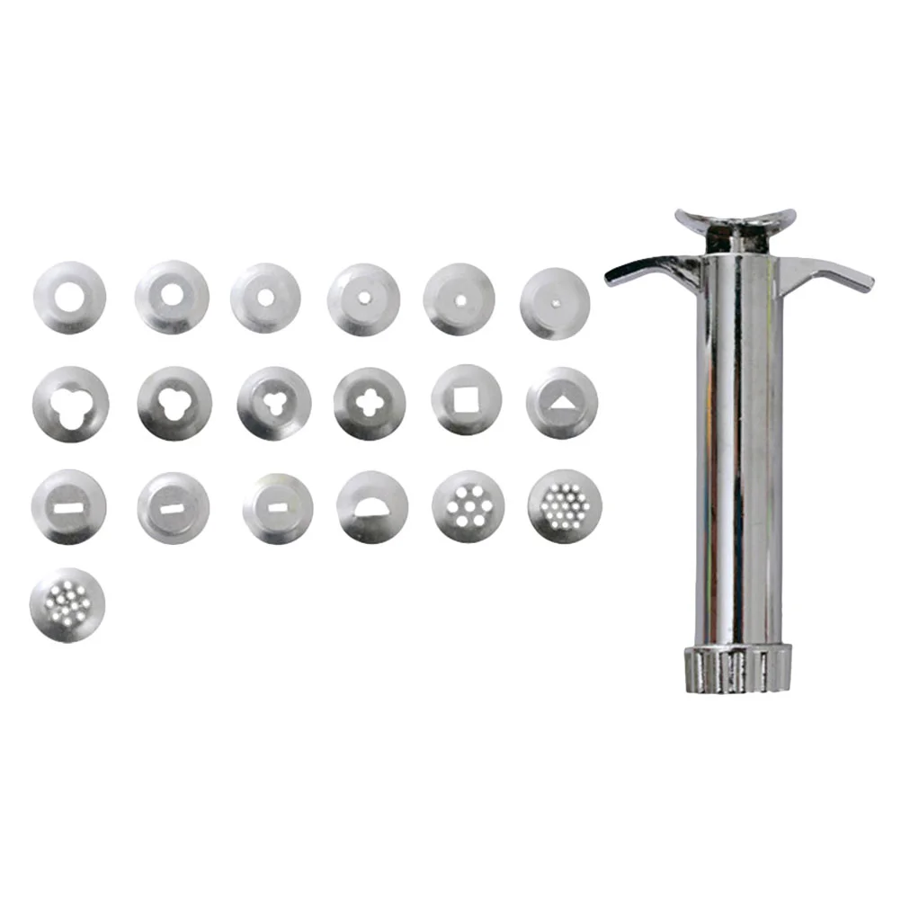 

Clay Extruder Tool Pottery Cake Fondant Polymer Sugar Tools Rotary Sculpture Modeling Presses Decor Metal Mold Decorating Making