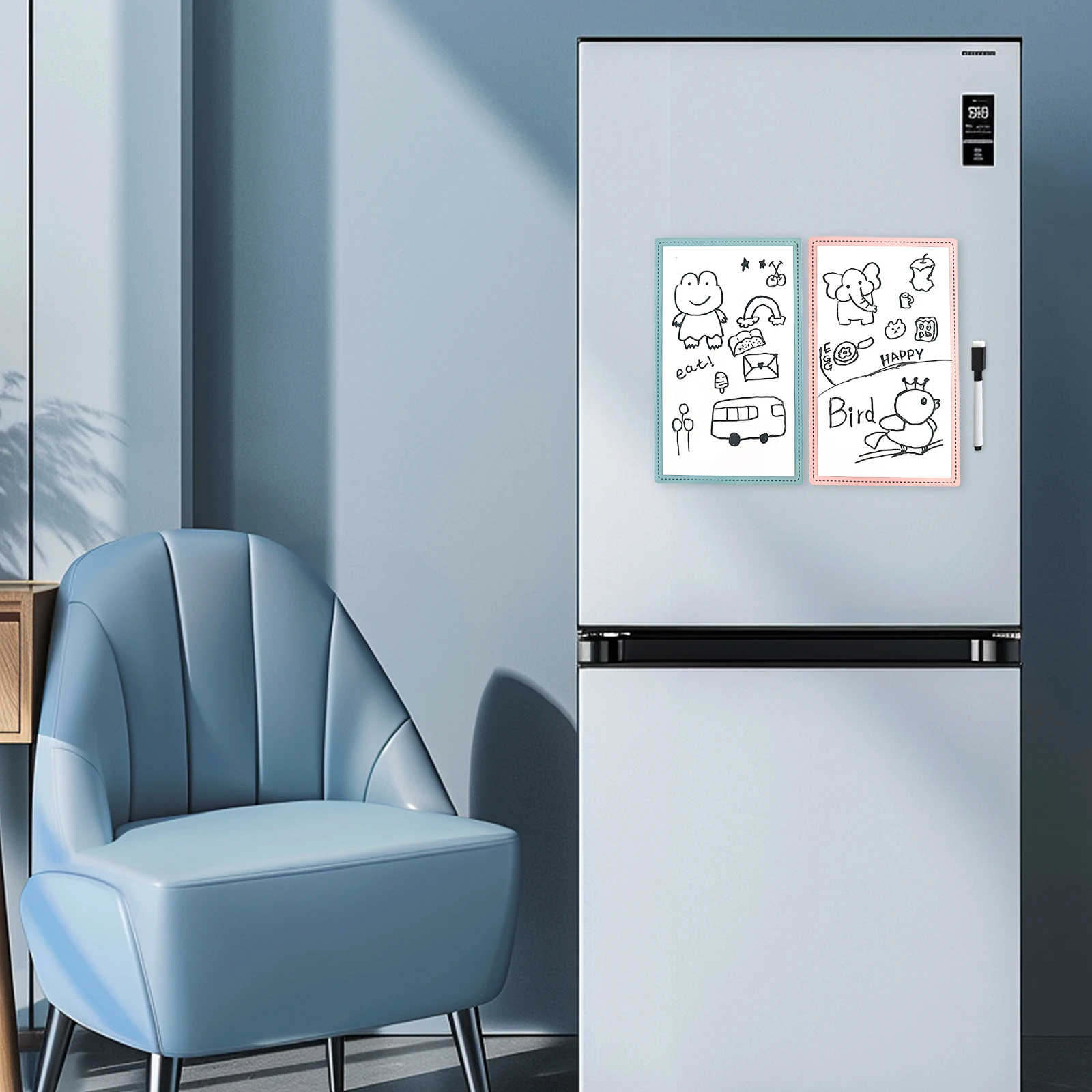 Детская Магнитная Доска Для Холодильника Со Стираемым Граффити Магнитный