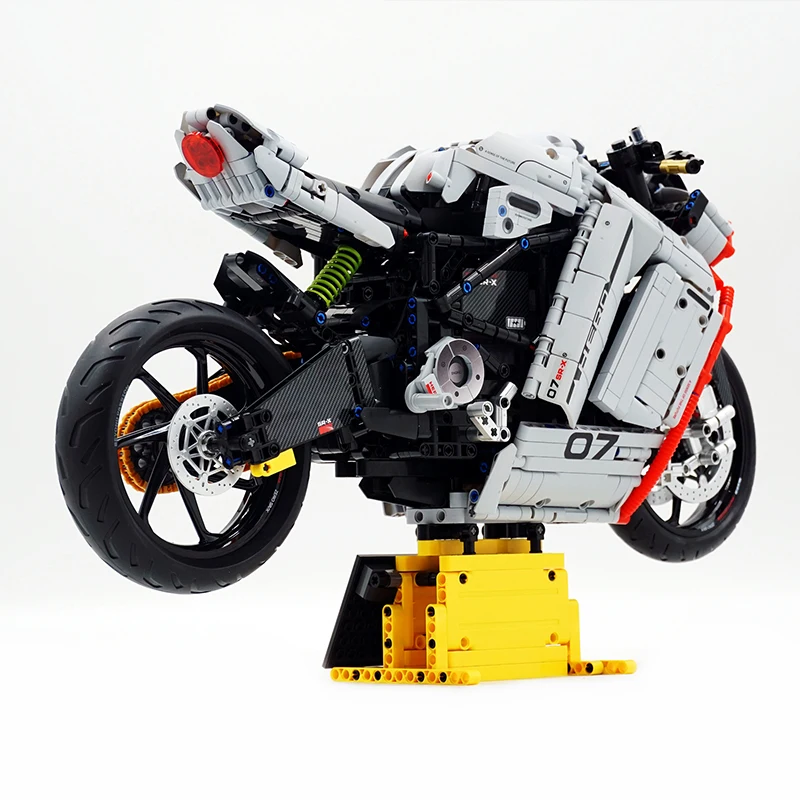 GULY 60507 MOC Технический 1:5 Мотоцикл ZERO SR-X Модель Строительные блоки Кирпичи DIY