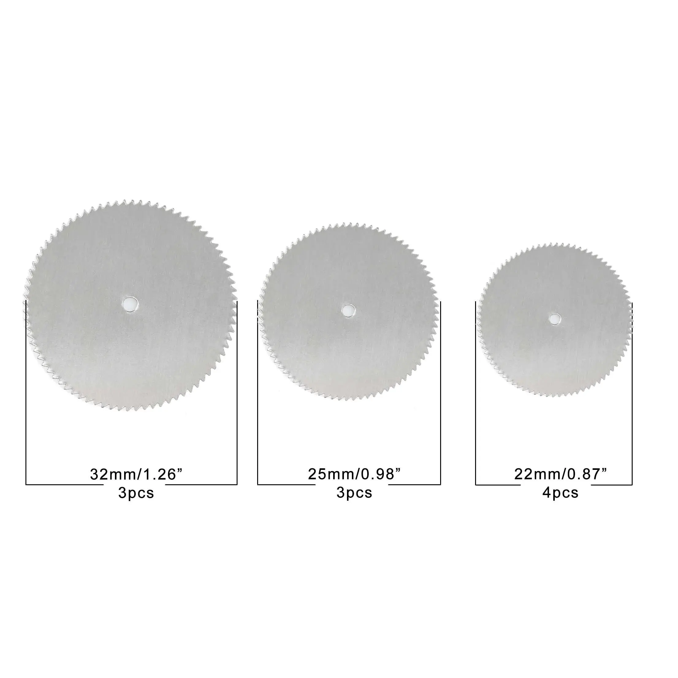 11 Шт. Микроциркулярная Пила Фотоэлектрический Шлифовальный Отрезной Диск Резак