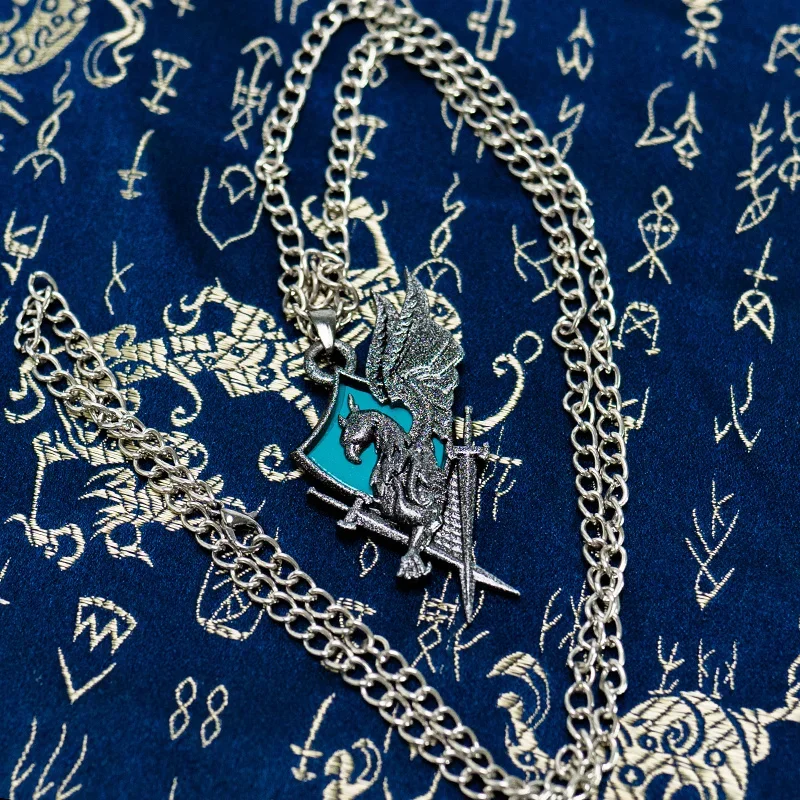 FF16 Benedikta Harman ожерелье для косплея с обещанием крыла Final Fantasy XVI костюм ролевых игр