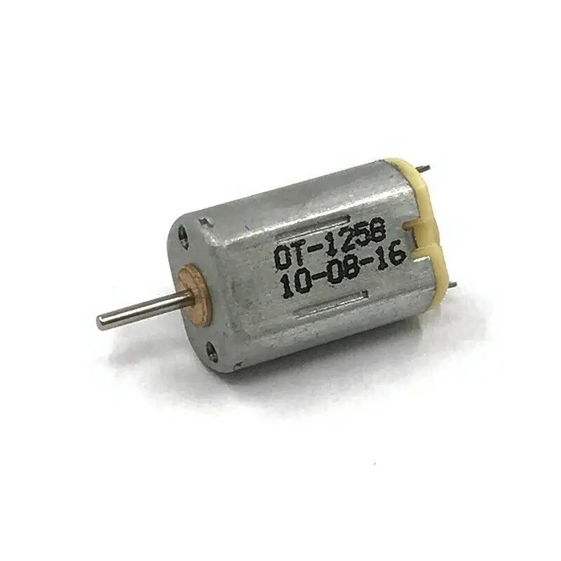 

Мини-двигатель M20, 1,5 В-3,7 В постоянного тока, 38000 об/мин, высокоскоростной микро 8 мм * 10 мм, двигатель с сильным магнетизмом для гусеничного блока, поезда, радиоуправляемая модель автомобиля, лодки