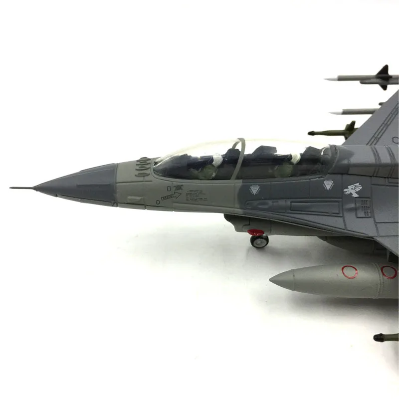 Фото Nsmodel F-16D Fighting Falcon, литая под давлением металлическая модель реактивной модели, Сингапурский самолет ВВС, коллекционный дисплей, самолет, подарок, авиационные фанаты №5