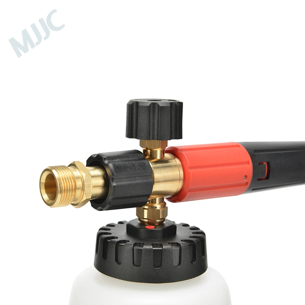 Фото Пеногенератор MJJC 1.2L Brass Snow Foam Lance Pro с резьбой M22x1.5 (наружная) №3