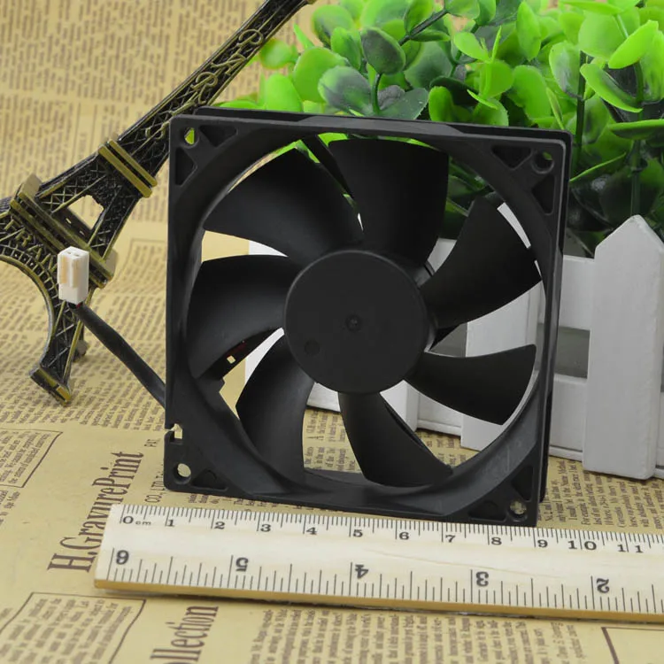 

MAGIC YONGLI 9025 DOUBLE BALL COOLING FAN 12V 0.25A MGA9212HB 9CM FAN 2 LINES