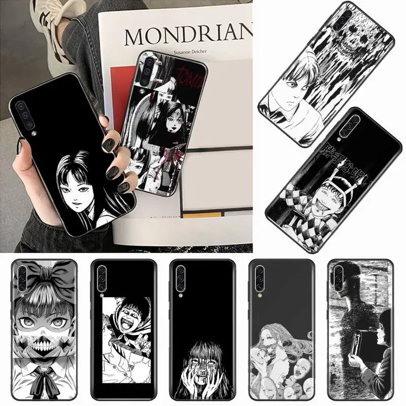 

Horror comics Junji Ito Phone Case For Samsung galaxy A S note 10 12 20 32 40 50 51 52 70 71 72 21 fe s ultra plus