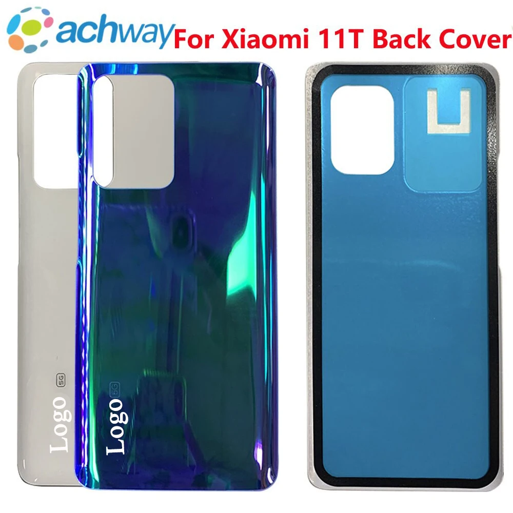 

For Xiaomi 11T Battery Cover Rear Glass Door Housing 11T Back Cover For Xiaomi 11T Battery Cover
