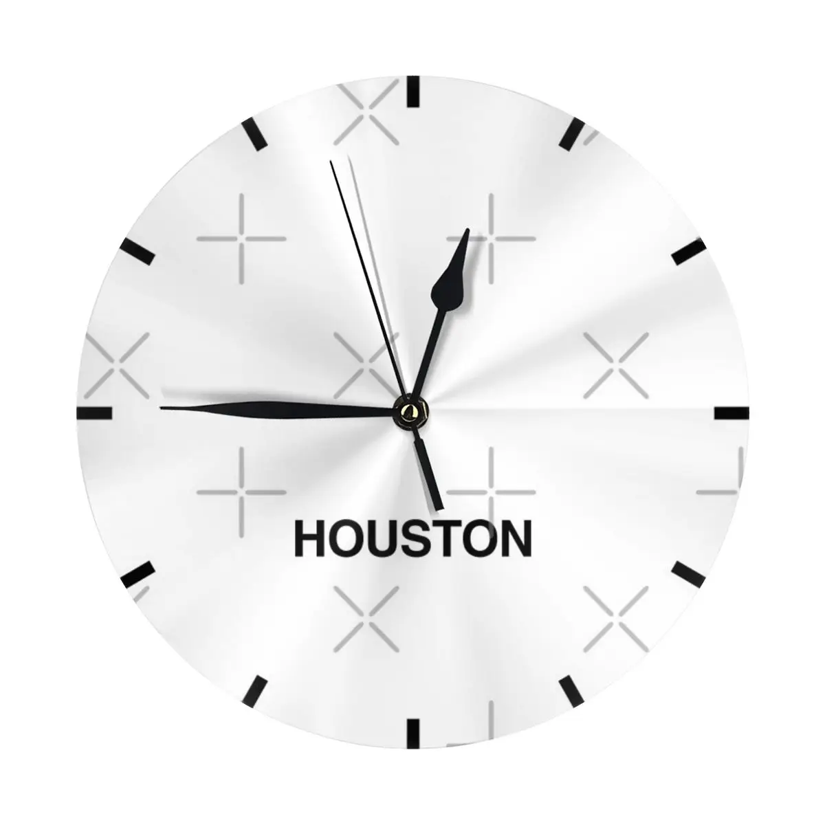 Настенные часы с часовым поясом Хьюстона настенные для украшения комнаты
