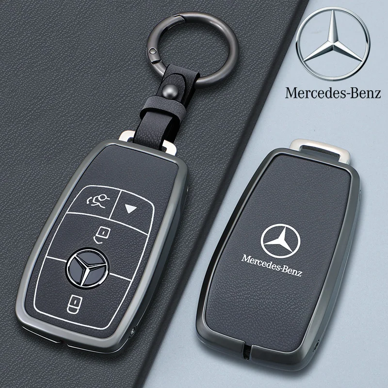 Чехол для автомобильного ключа из сплава чехол Mercedes Benz A B C E G Class C200 C300 E350 W205 E260L GLK