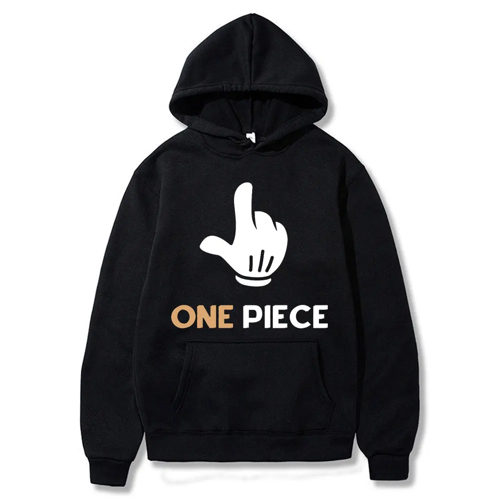 

Japanese Anime One Piece Graphic Logo Print Hoodie Funny Manga Hooded Sweatshirts Harajuku Unisex Oversized Hoodies Streetwear
