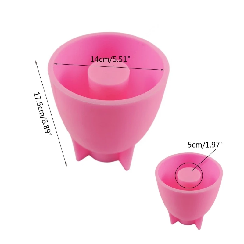 Vase Ornament Resin Mold Storage Pen Holder Silicone Mold Handmade Home Display