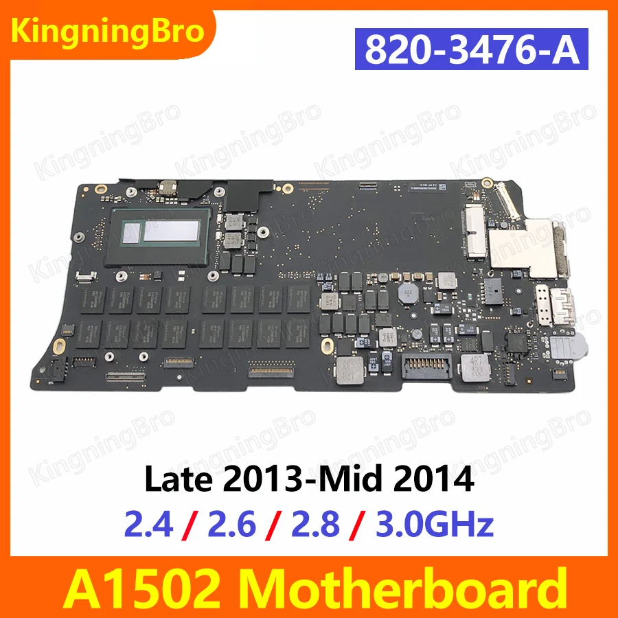 

Original A1502 Logic Board CPU i5 i7 820-3476-A For Macbook Pro Retina 13" A1502 Motherboard 2013 2014 Years