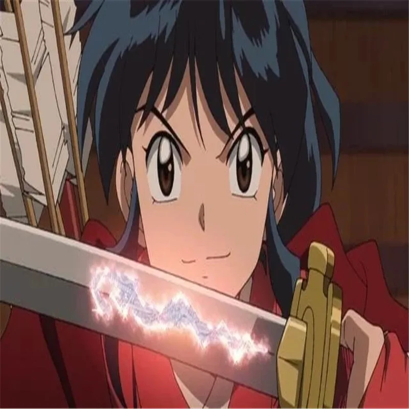 

102 см Косплей Аниме яшахим: Принцесса наполовину демон айяна дерево Катана Меч реквизит ролевая игра Чжу Йе модель деревянного оружия