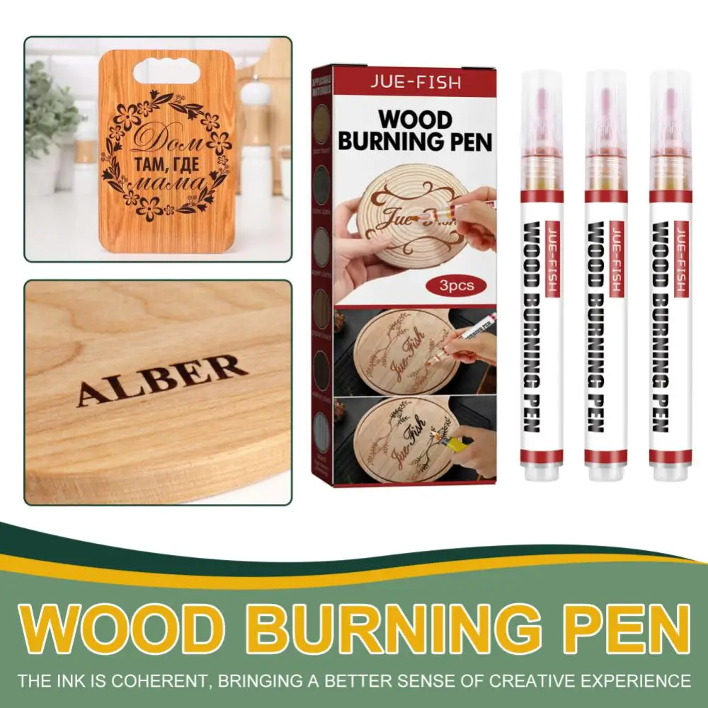 

Wooden Burning Pen Suit Multipurpose Contour Pencil Plastic Wood Burning Pen Writing Instruments Arpenters Stores