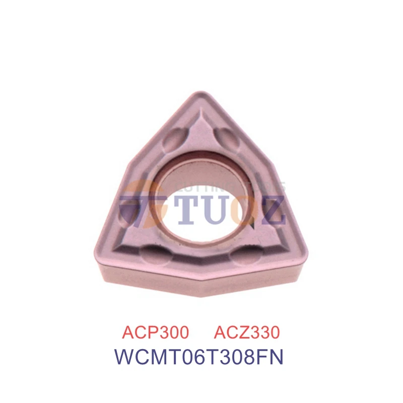 

100% Оригинальный WCMT06T308FN чип330 ACP300 WCMT 06T308 FN WC06 U буровое долото, карбидная вставка, токарный станок с ЧПУ, режущий инструмент