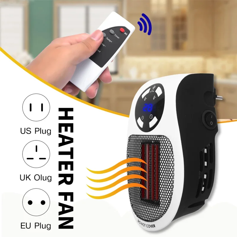 Remote Control Air Fan Heater For Home Heaters Energy Saving