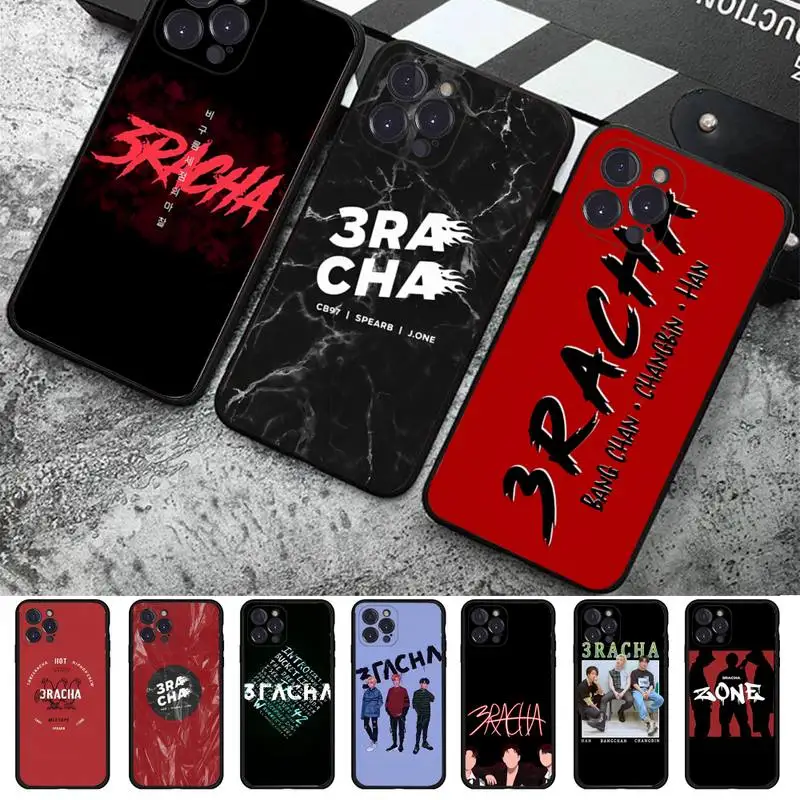 

Stray Kids 3RACHA Phone Case For iPhone 14 11 12 13 Mini Pro XS Max Cover 6 7 8 Plus X XR SE 2020 Funda Shell