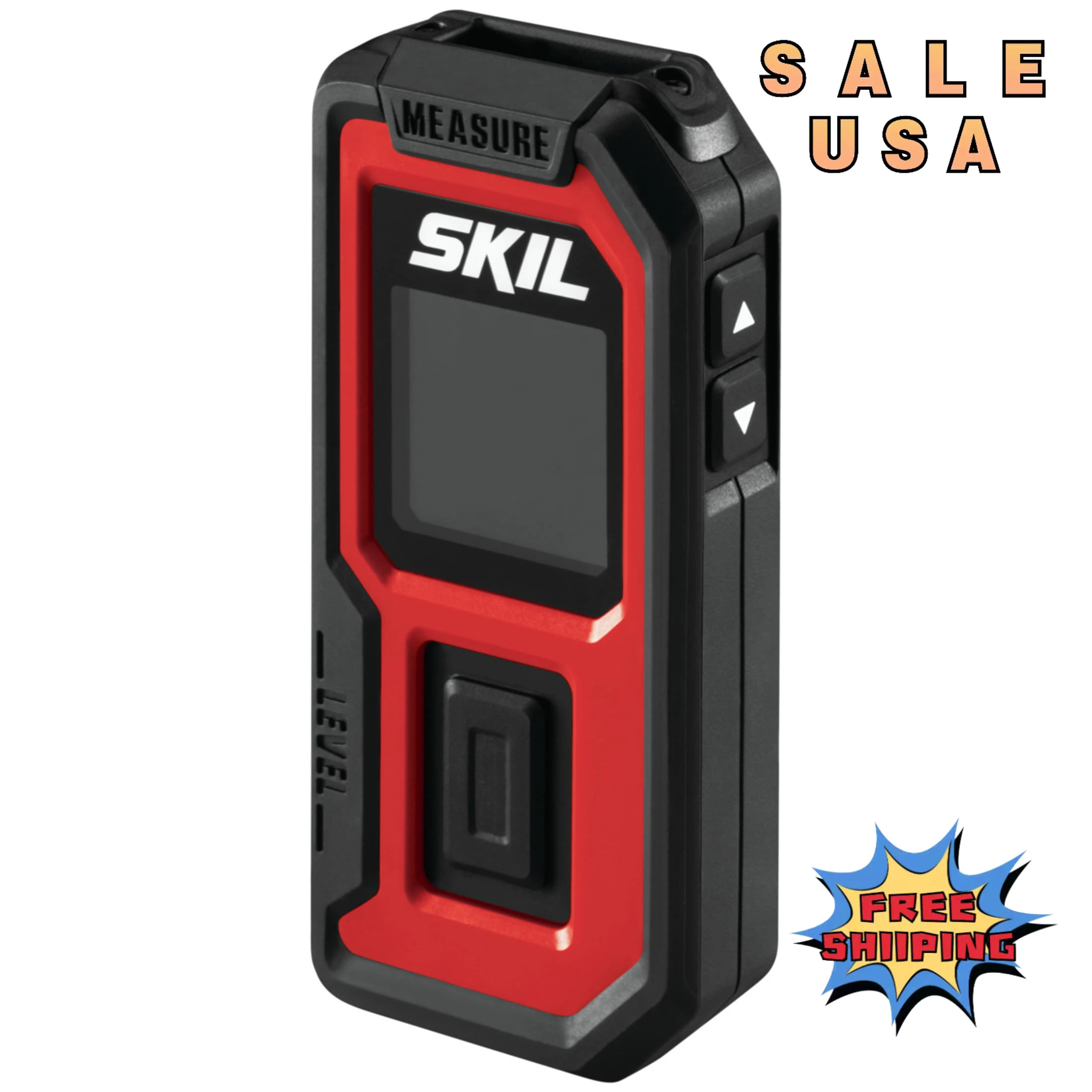 

SKIL 100ft. Laser Distance Measurer & Level. NEW. USA