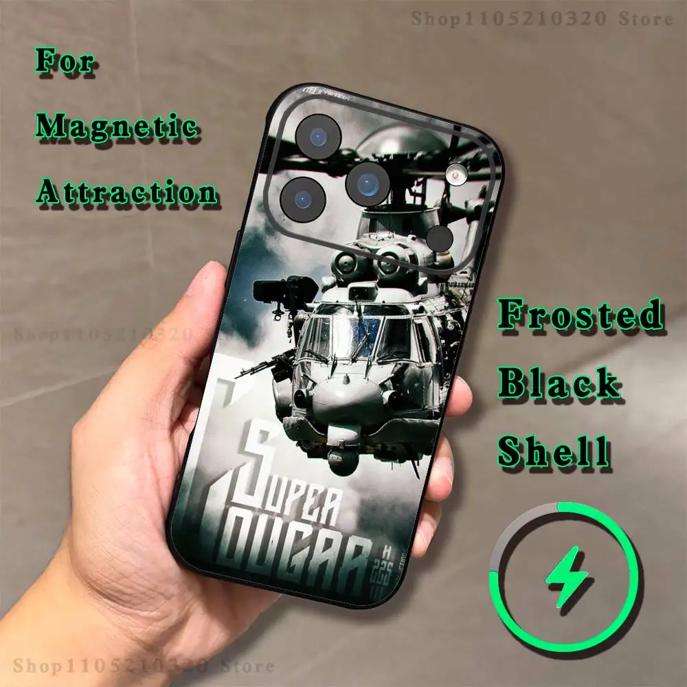 Фото Чехол для телефона A-Apache AH-64 для iPhone 17, 16, 15, 14, 13, 12, 11, Pro, Max, Plus, E, Air, Mini, магнитный, с поддержкой MagSafe, матовый №4