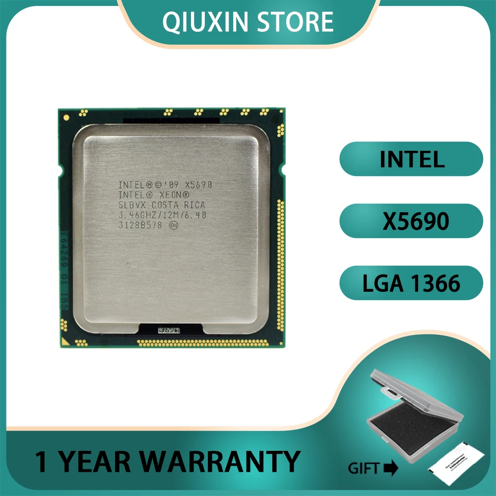

Процессор Intel Xeon X5690 3,46 ГГц 1333 ГТ/с 12 МБ 6 ядер 1366 МГц SLBVX LGA