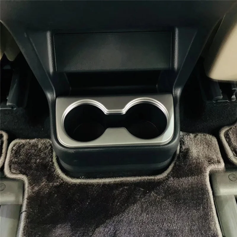 WELKINRY For Toyota Sienna XL40 4th generation 2021 2022 middle 2nd row storage box water bottle cup holder trim