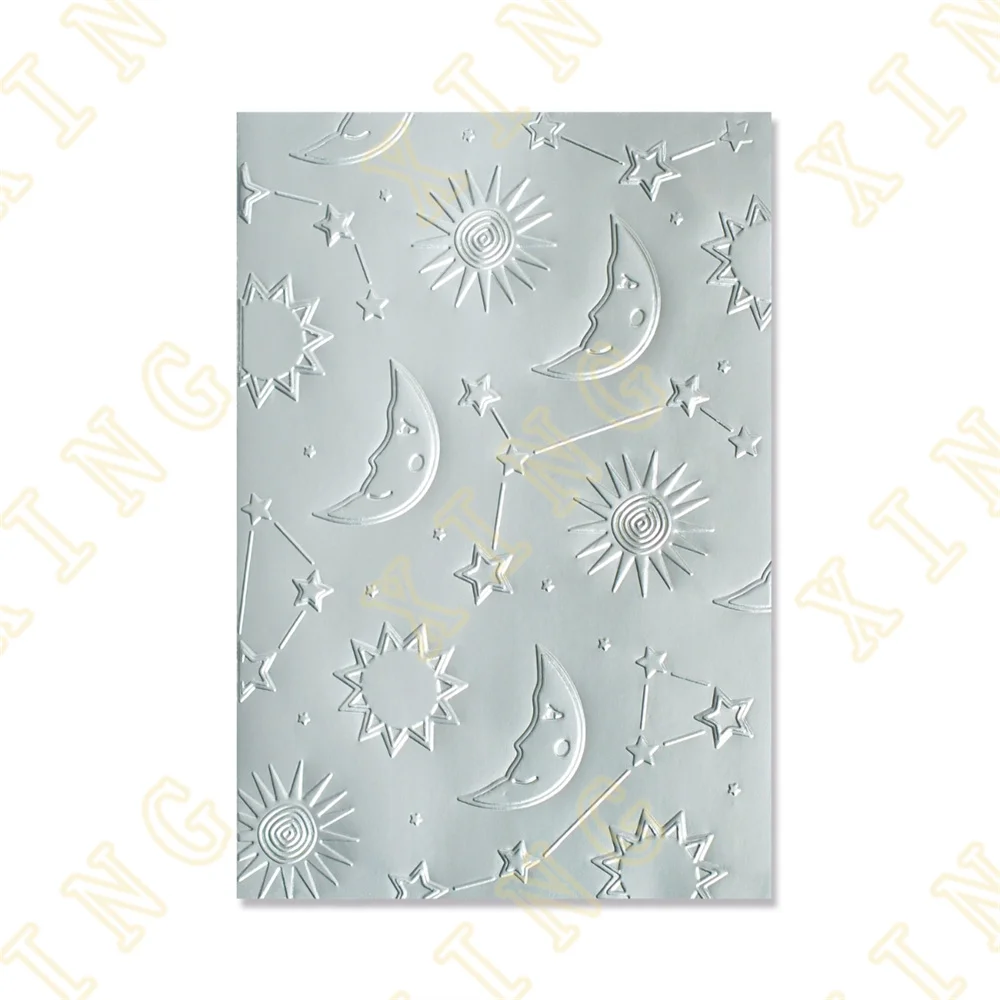 

Moon Light 3d Texture Fades Embossing Folder Paper Card Making Album Embossing Scrapbooking No Stamps Metal Cutting Dies