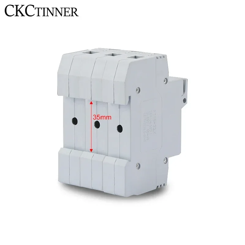 Держатель плавкого предохранителя 1P 2P 3P 4P медный 380-500 В переменного тока 500 10x38 мм