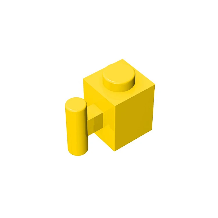 

10pcs MOC Brick Parts 2921 Brick Special 1 x 1 with Handle Compatible Building Block Particle DIY Assmble Kid Brain Toy Gift