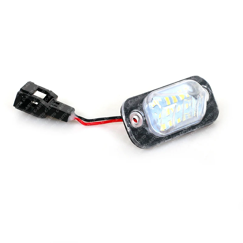 2Pcs water proof For VW Golf Mk3 Polo 3 Cabriolet Seat Ibiza Cordoba Vario 6K Error Free LED Number License Plate Lights lamp - купить по