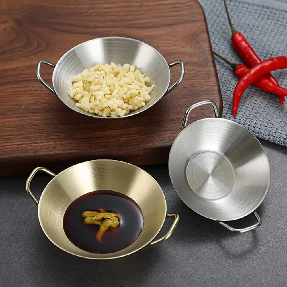 

Seasoning Dish Useful Reusable Rustproof Appetizer Food Dip Bowl Kitchen Supplies Sauce Bowl Sauce Dish