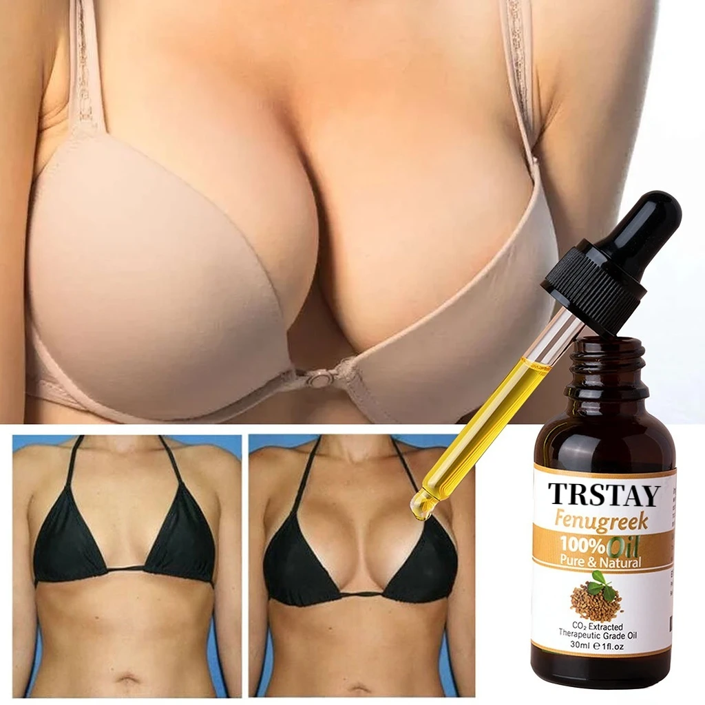 Fenugreek Oil Chest Growth Essential Oils Breast Buttocks Enlargement Hip Lift Up Oil-control Anti-acne