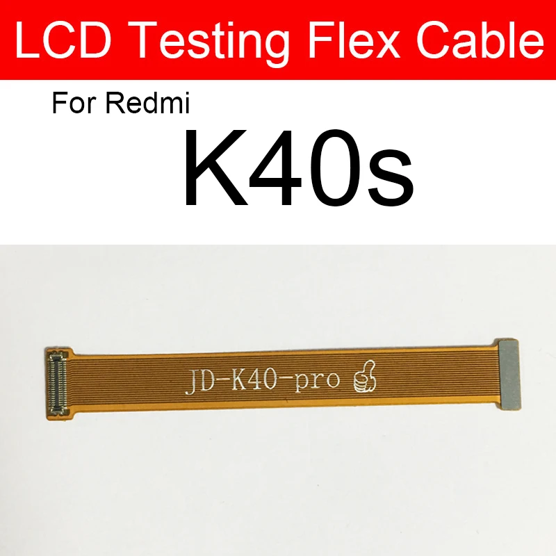 ЖК-дисплей дигитайзер тестирование Расширенный гибкий кабель для Xiaomi Redmi K20 Pro K30 Pro K40 Pro K40S ЖК-разъем тест гибкая лента (art.: 3920bd4333300) - 3920bd4333300