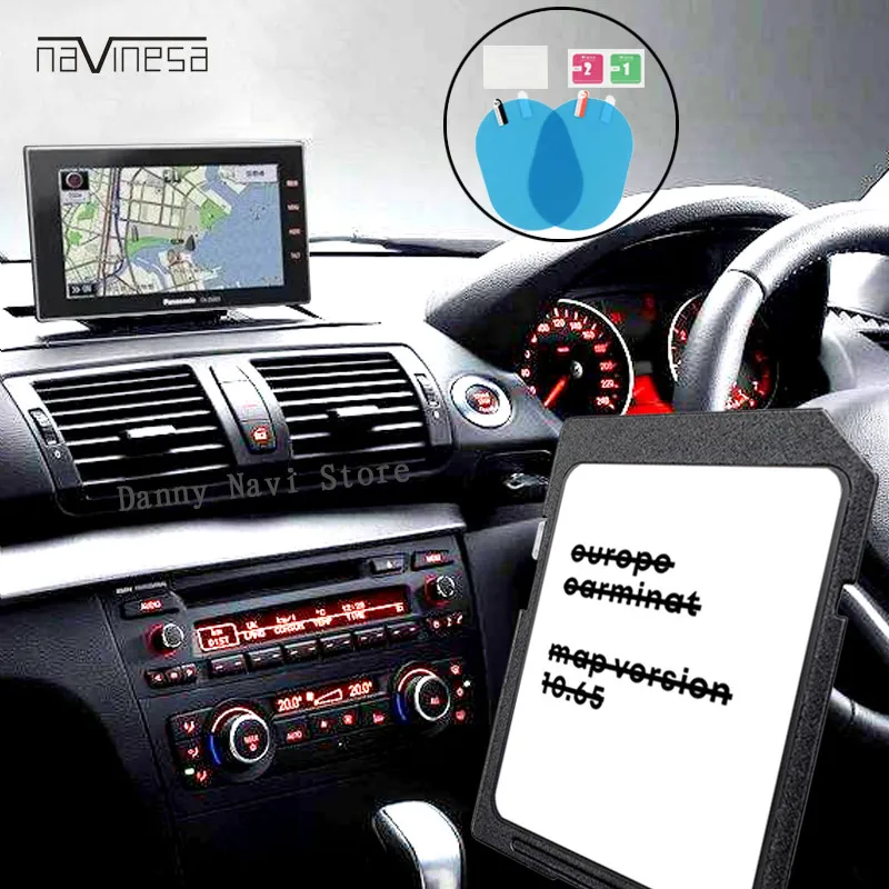 

Carminat 10.65 Sat Nav Map Update Version Europe SD Navigation Card For Renault Kangoo With Antifog Flim